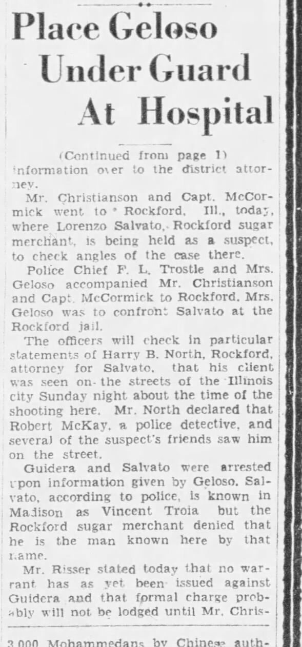 Clipping from The Capital Times